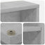 CD Skab Betongrå 65 x 23,5 x 97,5 cm Konstrueret træ