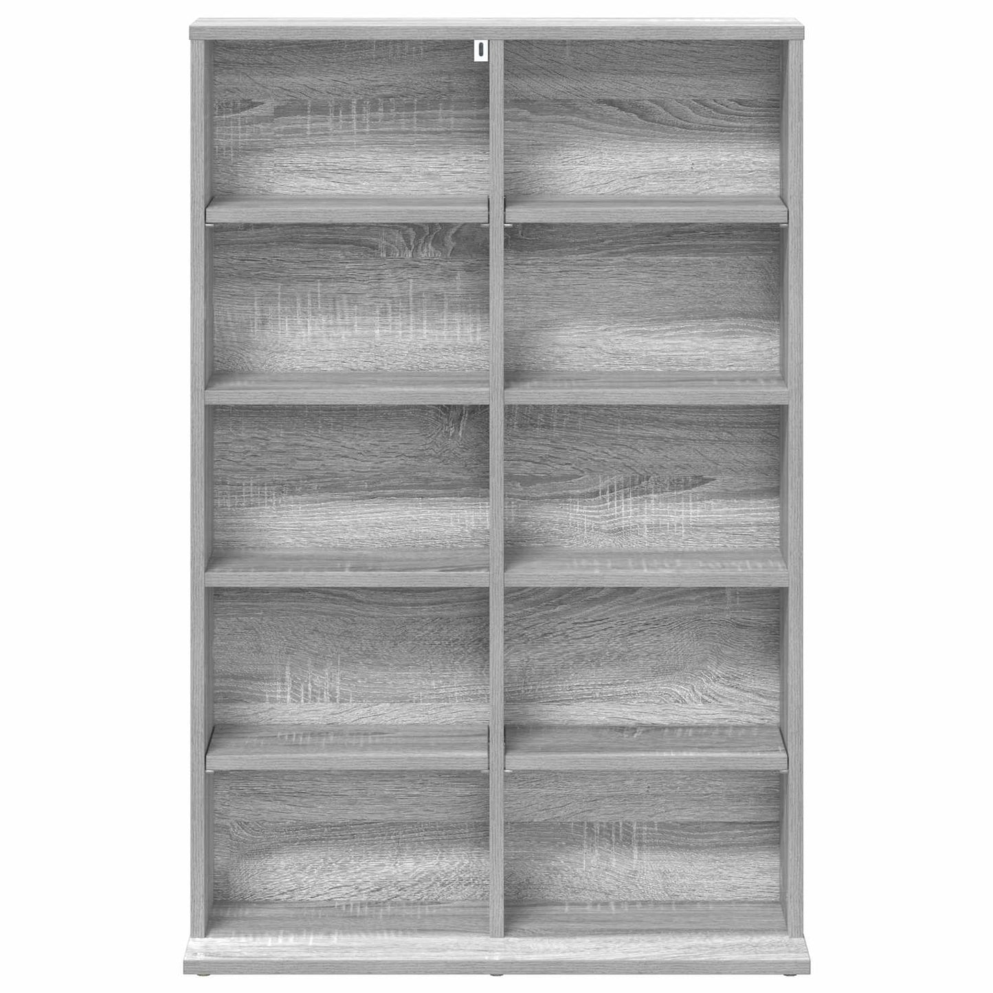 CD Skab Grå Sonoma 65 x 23,5 x 97,5 cm Konstrueret træ