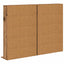 CD Skab 2 stk. Gammelt træ 65 x 23,5 x 97,5 cm Konstrueret træ