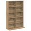 CD Skab 2 stk. Artisan-eg 65 x 23,5 x 97,5 cm Konstrueret træ