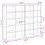 CD Skab 2 stk. Artisan-eg 65 x 23,5 x 97,5 cm Konstrueret træ