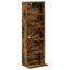 CD Skab Røget eg 33 x 23,5 x 97,5 cm Konstrueret træ