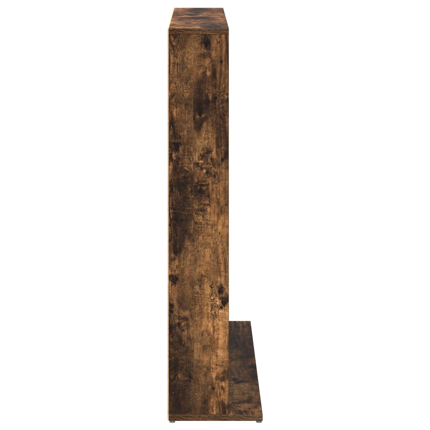 CD Skab Røget eg 33 x 23,5 x 97,5 cm Konstrueret træ