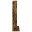CD Skab 2 stk. Røget eg 33 x 23,5 x 97,5 cm Konstrueret træ