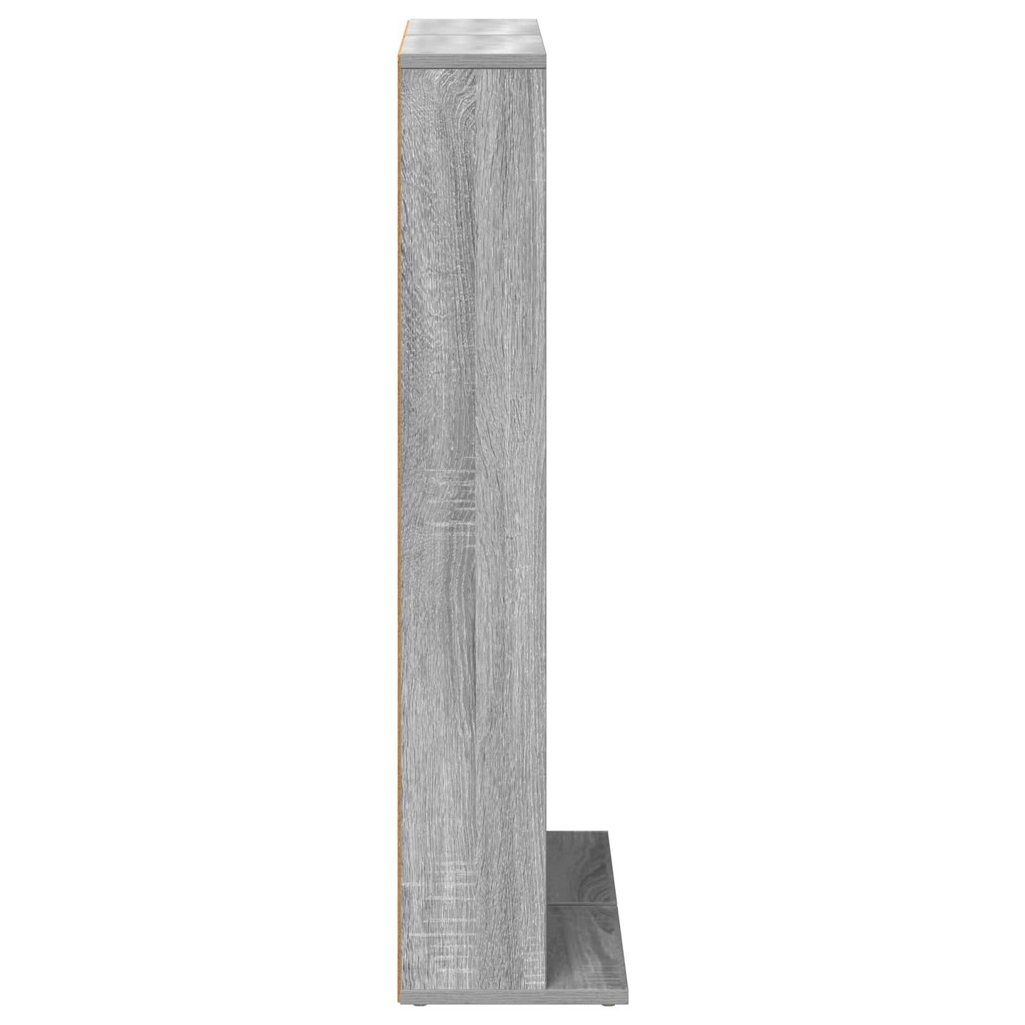 CD Skab 2 stk. Grå Sonoma 33 x 23,5 x 97,5 cm Konstrueret træ
