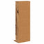 CD Skab Gammelt træ 33 x 23,5 x 97,5 cm Konstrueret træ