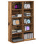 CD Skab 2 stk. Gammelt træ 33 x 23,5 x 97,5 cm Konstrueret træ