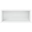 CD Opbevaringsrække 2 stk. Hvid 40 x 17 x 17 cm Konstrueret træ