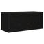 CD Opbevaringsrække 2 stk. Sort eg 40 x 17 x 17 cm
