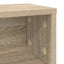 CD Opbevaringsrække Sonoma-eg 40 x 17 x 17 cm Konstrueret træ
