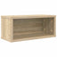 CD Opbevaringsrække Sonoma-eg 40 x 17 x 17 cm Konstrueret træ