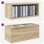 CD Opbevaringsrække Sonoma-eg 40 x 17 x 17 cm Konstrueret træ