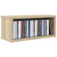 CD Opbevaringsrække Sonoma-eg 40 x 17 x 17 cm Konstrueret træ