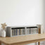 CD Opbevaringsrække 2 stk. Betongrå 40 x 17 x 17 cm