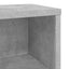 CD Opbevaringsrække 4 stk. Betongrå 40 x 17 x 17 cm