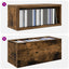 CD Opbevaringsrække Røget eg 40 x 17 x 17 cm Konstrueret træ