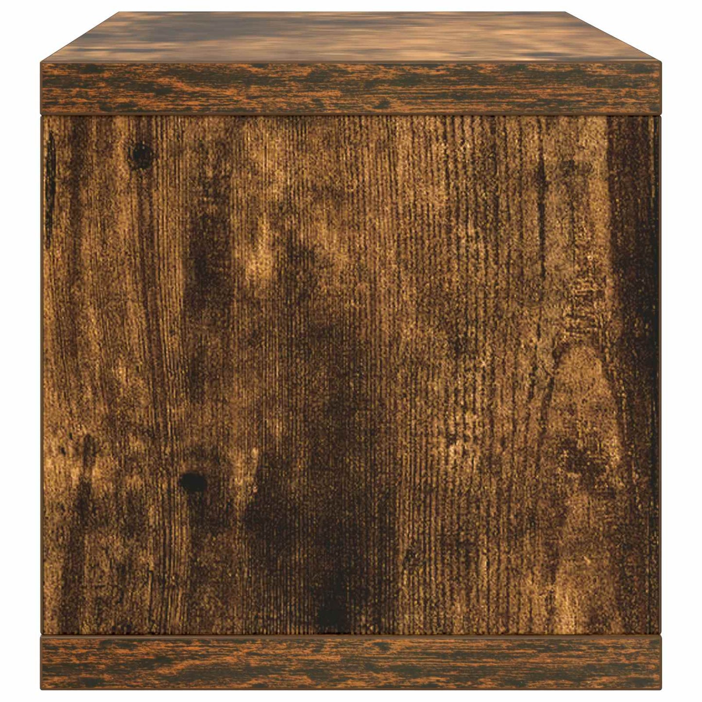 CD Opbevaringsrække 2 stk. Røget eg 40 x 17 x 17 cm