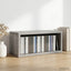CD Opbevaringsrække Grå Sonoma 40 x 17 x 17 cm Konstrueret træ