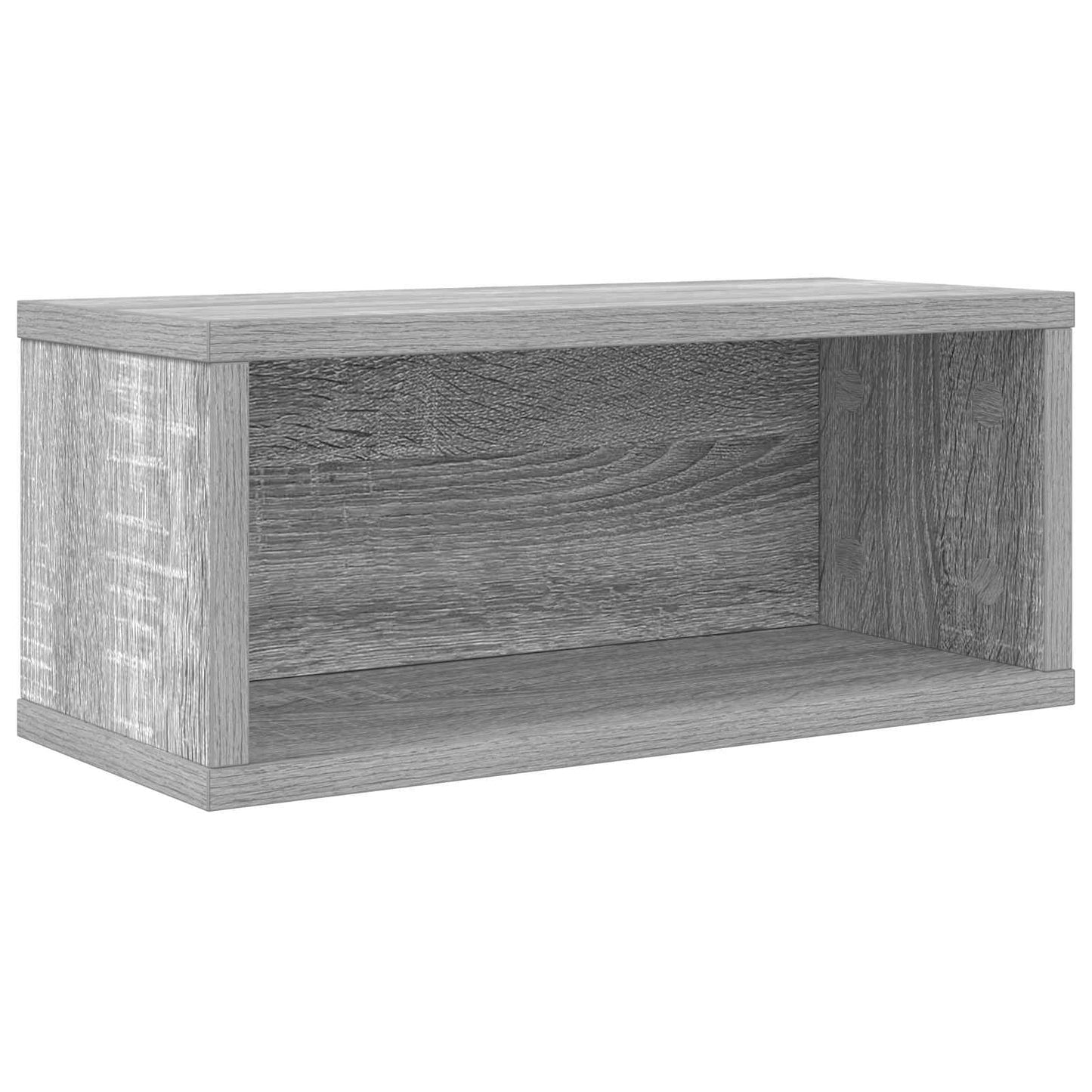 CD Opbevaringsrække Grå Sonoma 40 x 17 x 17 cm Konstrueret træ