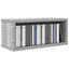 CD Opbevaringsrække Grå Sonoma 40 x 17 x 17 cm Konstrueret træ