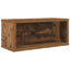CD Opbevaringsrække Gammelt træ 40 x 17 x 17 cm Konstrueret træ