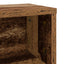 CD Opbevaringsrække 4 stk. Gammelt træ 40 x 17 x 17 cm