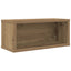 CD Opbevaringsrække Artisan-eg 40 x 17 x 17 cm Konstrueret træ