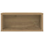 CD Opbevaringsrække Artisan-eg 40 x 17 x 17 cm Konstrueret træ