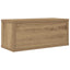 CD Opbevaringsrække 2 stk. Artisan-eg 40 x 17 x 17 cm