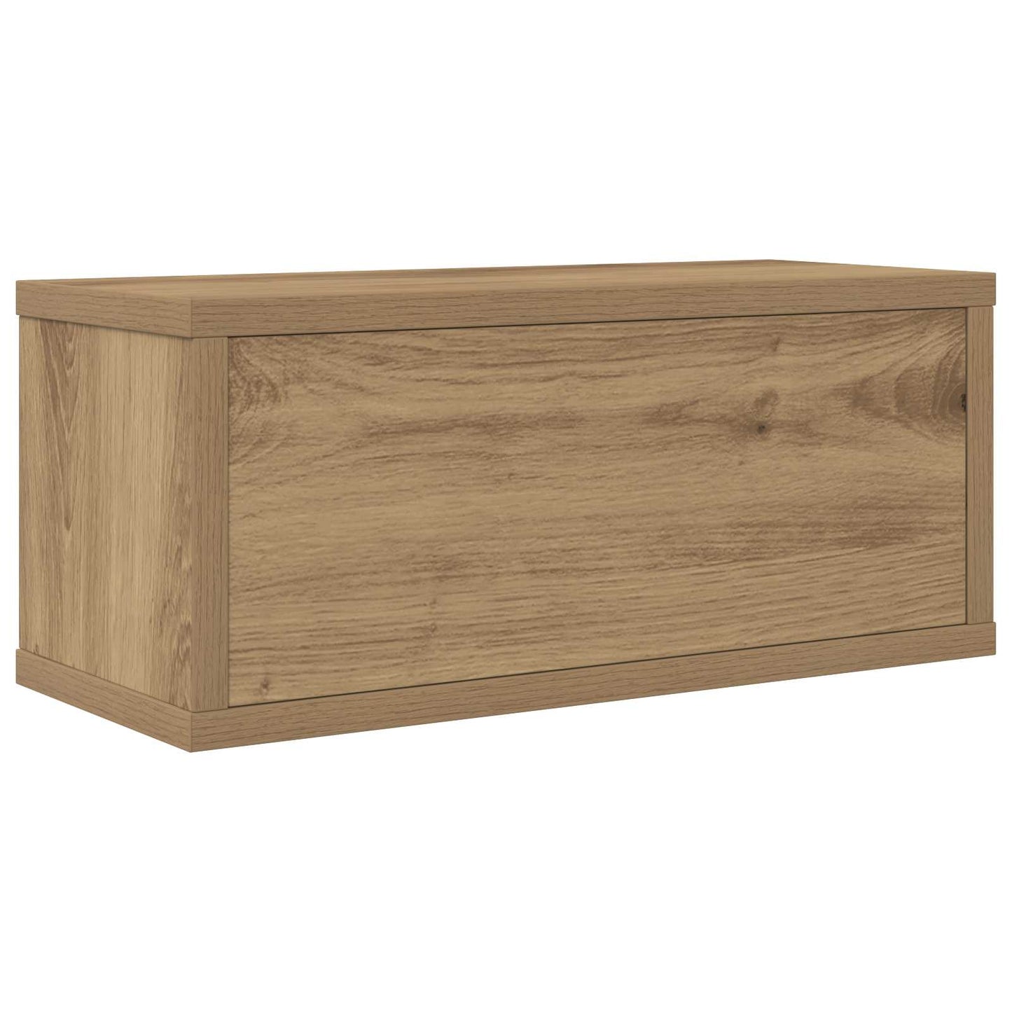 CD Opbevaringsrække 2 stk. Artisan-eg 40 x 17 x 17 cm