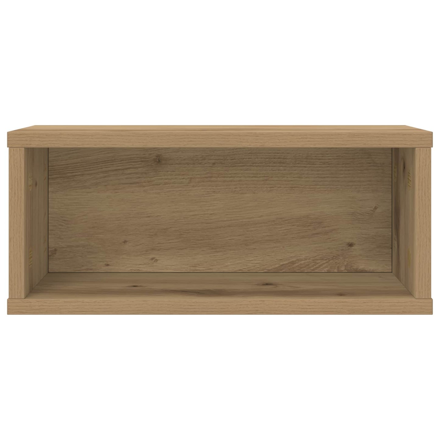 CD Opbevaringsrække 2 stk. Artisan-eg 40 x 17 x 17 cm