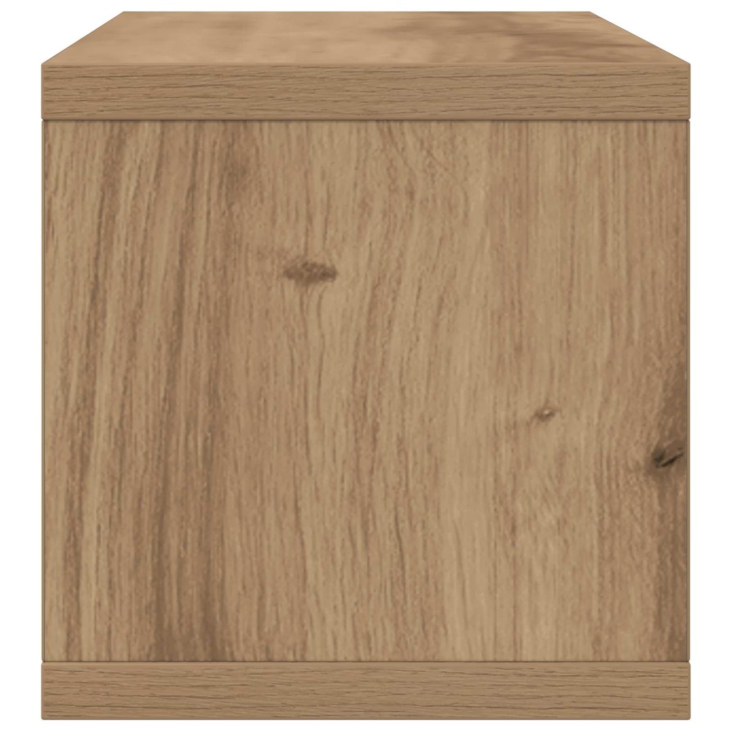 CD Opbevaringsrække 2 stk. Artisan-eg 40 x 17 x 17 cm