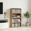 CD Opbevaringsrække 4 stk. Artisan-eg 40 x 17 x 17 cm