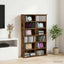 CD Skab Røget eg 60 x 17 x 92 cm Konstrueret træ
