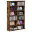 CD Skab Røget eg 60 x 17 x 92 cm Konstrueret træ