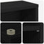 CD Skab Sort eg 60 x 17 x 92 cm Konstrueret træ