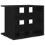 Opbevaring af vinylplader Sort eg 42 x 33 x 36 cm