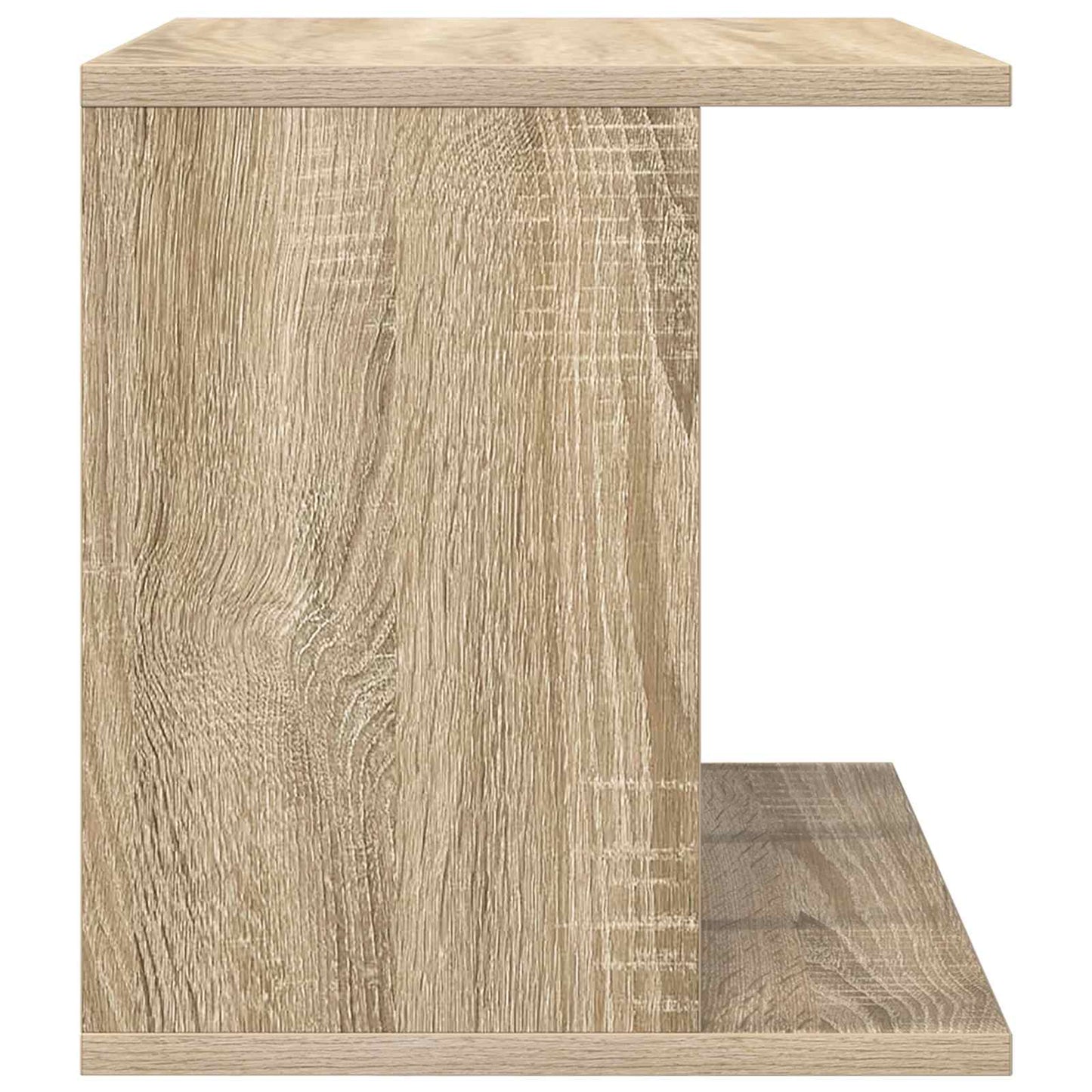 Opbevaring af vinylplader Sonoma-eg 42 x 33 x 36 cm