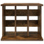 Opbevaring af vinylplader Røget eg 42 x 33 x 36 cm