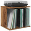 Opbevaring af vinylplader Gammelt træ 42 x 33 x 36 cm
