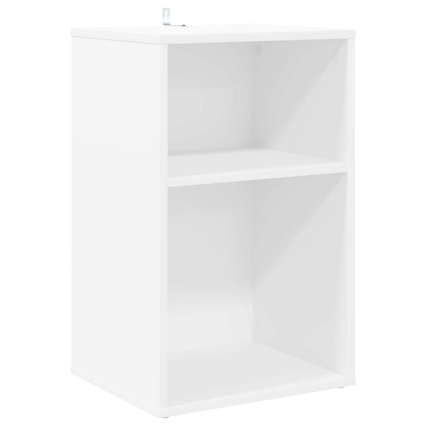 Pladeskab Hvid 38 x 33 x 61 cm Konstrueret træ