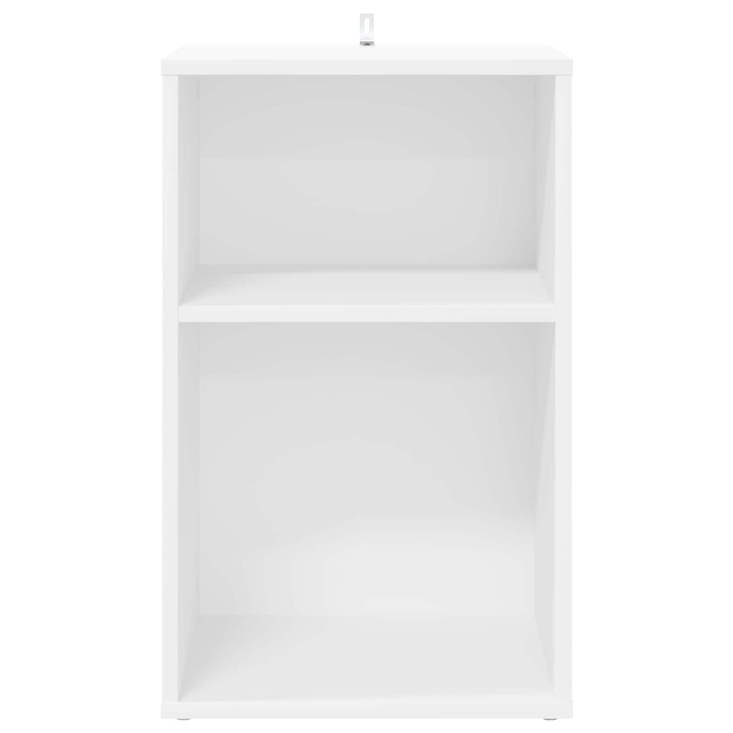 Pladeskab Hvid 38 x 33 x 61 cm Konstrueret træ