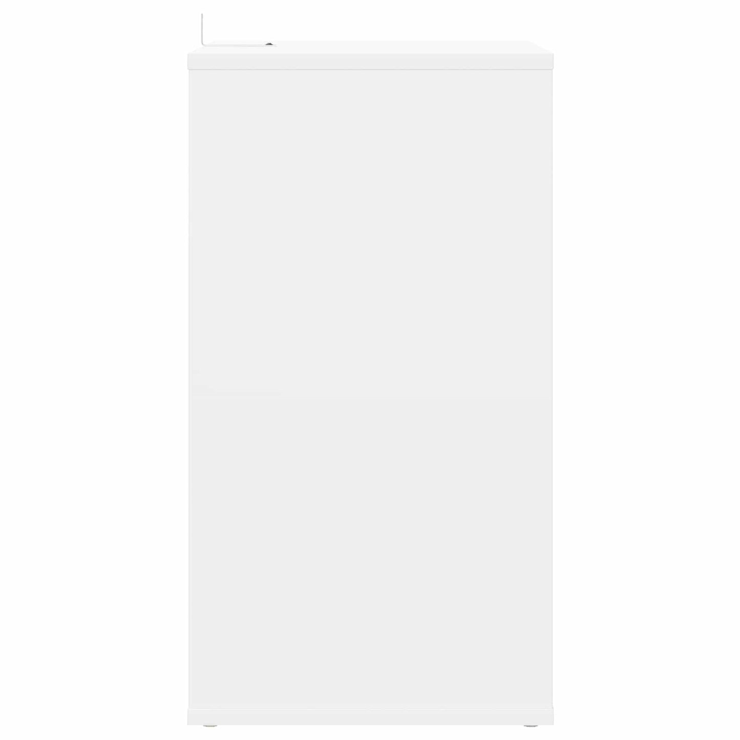 Pladeskab Hvid 38 x 33 x 61 cm Konstrueret træ