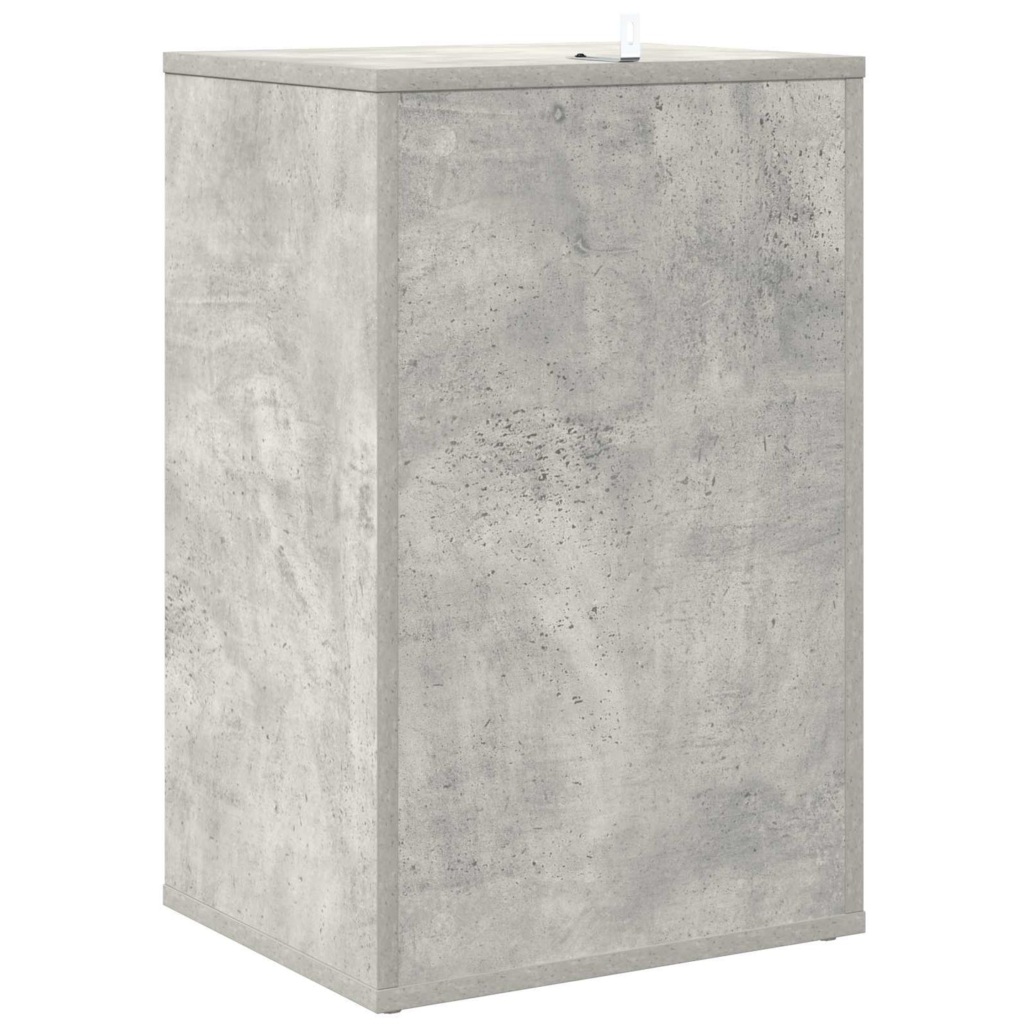 Pladeskab Betongrå 38 x 33 x 61 cm Konstrueret træ