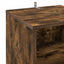 Pladeskab Røget eg 38 x 33 x 61 cm Konstrueret træ