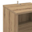 Pladeskab Artisan-eg 38 x 33 x 61 cm Konstrueret træ