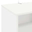 Pladespiller Stativ Hvid 47 x 39,5 x 74,5 cm Konstrueret træ
