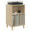 Pladespiller Stativ Sonoma-eg 47 x 39,5 x 74,5 cm