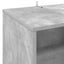 Pladespiller Stativ Betongrå 47 x 39,5 x 74,5 cm
