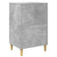 Pladespiller Stativ Betongrå 47 x 39,5 x 74,5 cm